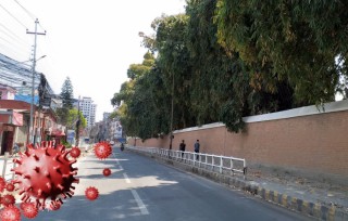 काठमाडौँ उपत्यकामा कोरोना संक्रमण रेड जोन क्षेत्रहरु !!