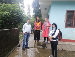 राष्ट्रिय बाल दिवशको अवसरमा सामाजिक विकास मन्त्रालयबाट बालगृहलाई खाद्यान्न सहयोग
