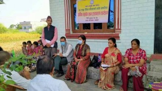 पर्वत रुपन्देही सेवा समाजद्वारा आर्थिक सहयोग हस्तान्तरण 