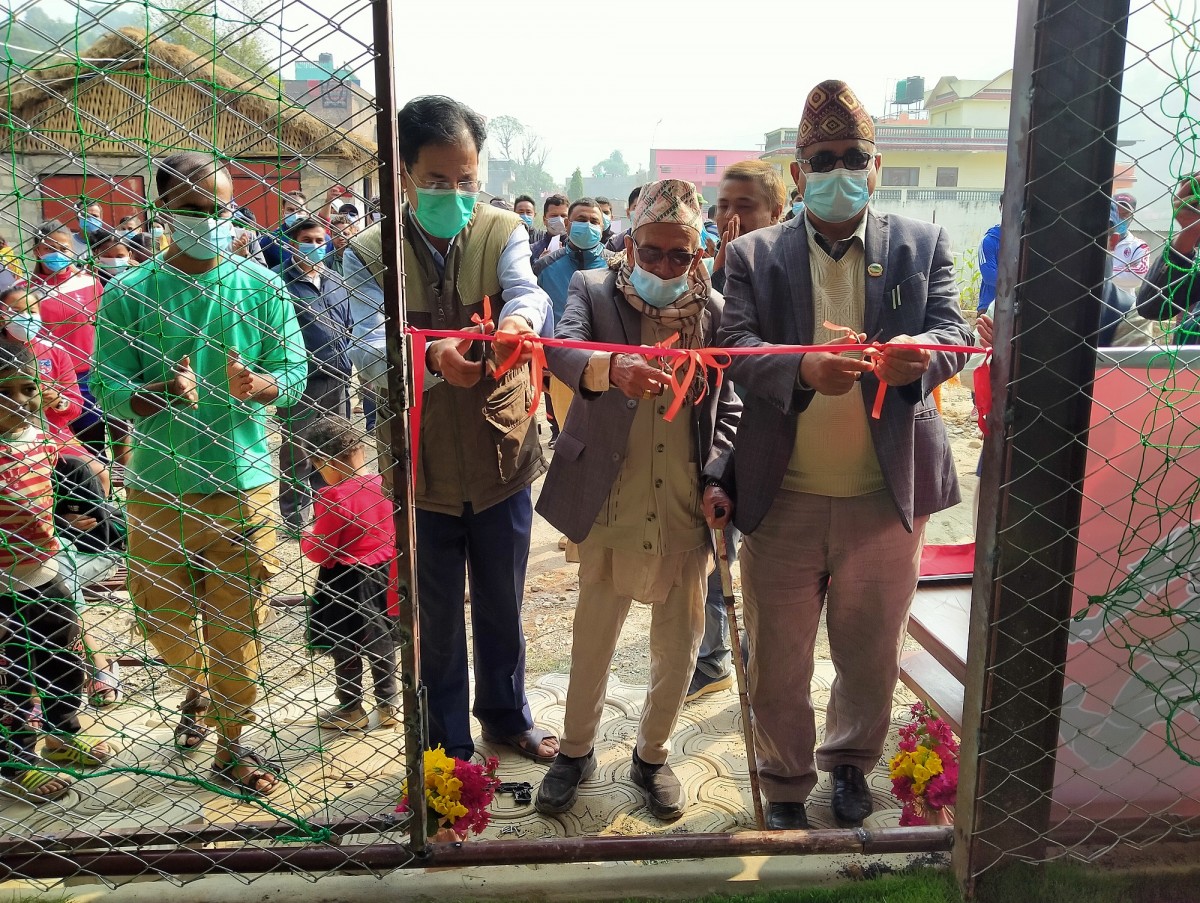 स्याङ्जामै पहिलो पटक फुटसल सञ्चालनमा