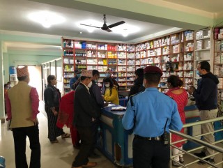 वालिङमा संघ,प्रदेश र स्थानिय तहको संयुक्त बजार अनुगमन