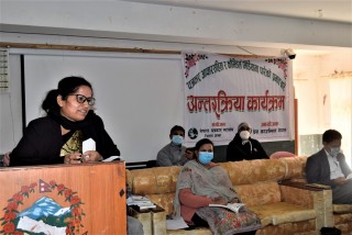 वालिङमा पत्रकार आचार संहिता र कोभिडले मिडियामा पारेको प्रभाव विषयमा अन्तरक्रिया