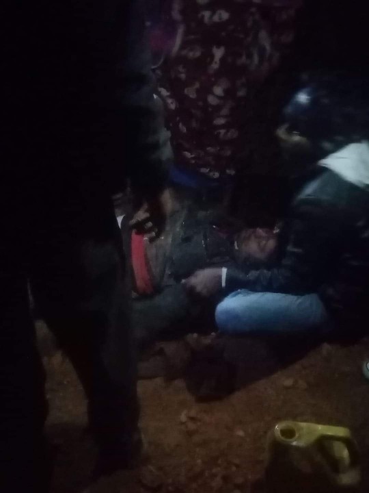 वालिङ १४ फुलबारीमा ट्रक दुर्घटना हुदा एक गम्भिर घाईते