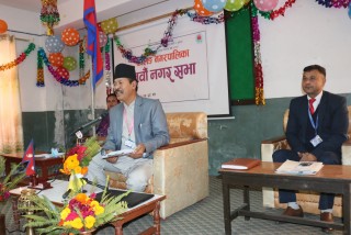 वालिङको वडा नम्बर १४  विभाजन प्रस्ताव नगरसभाबाट पारित