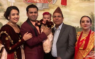 सामाजसेवी एंव व्यवसायी न्यौपानेद्वारा जन्मदिनमा  पहिरो पिडितलाई घर बनाउन  आर्थिक सहयोग प्रदान