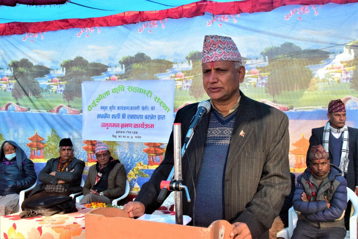  संघीयता विकासका लागि-मन्त्री बस्नेत