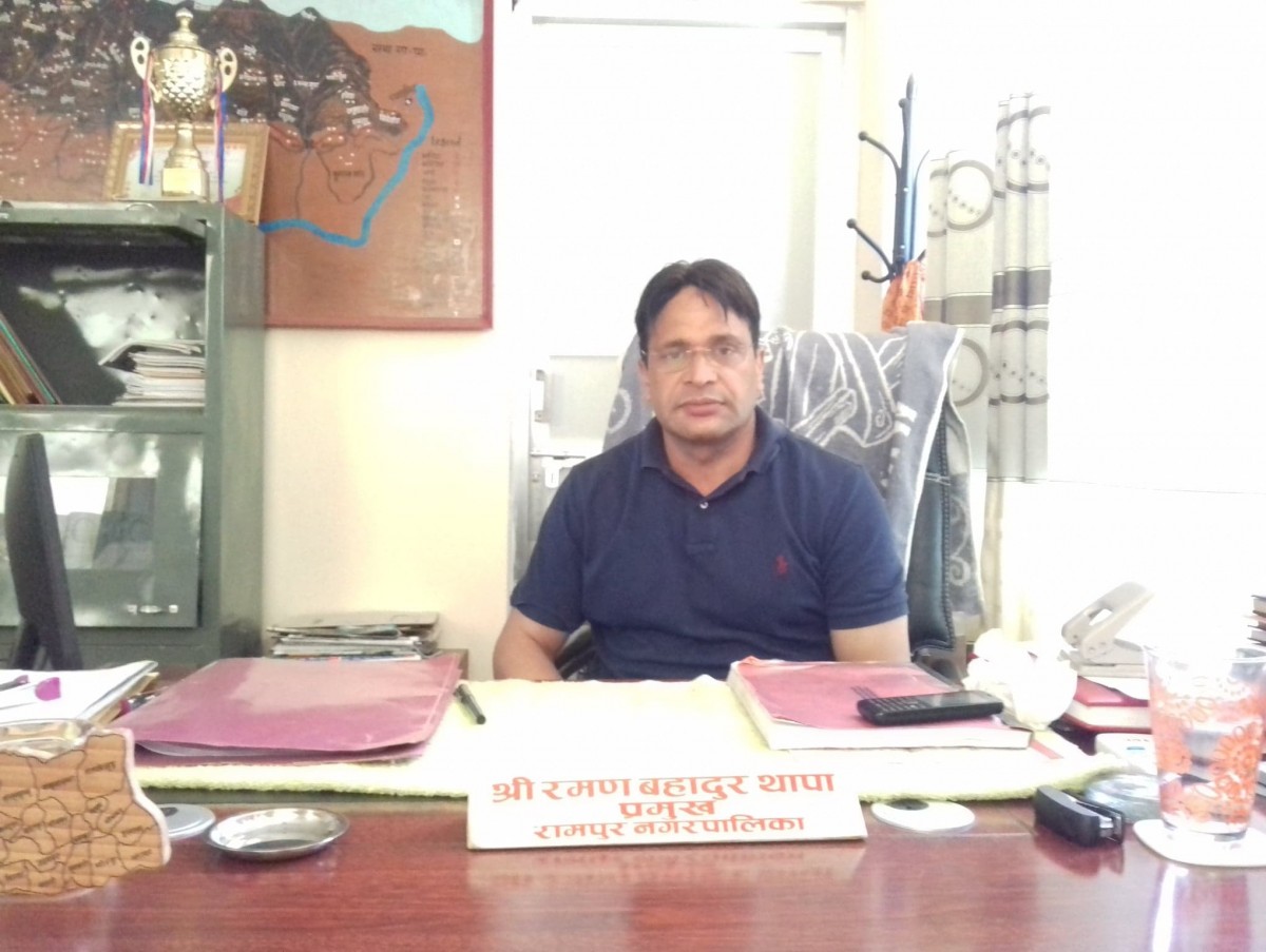 रामपुर नगरपालिकाको  प्राथमिकता :  नागरिकको स्वास्थ्य