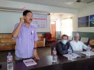 सामूहिक पहलबाट विकास सम्भव छ : नगर प्रमुख खाँण