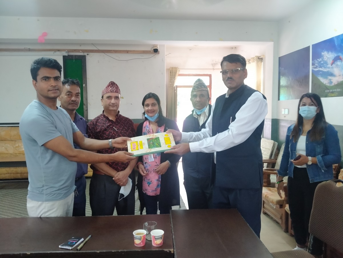 निजामती कर्मचारी युनियन वालिङमा रेग्मी