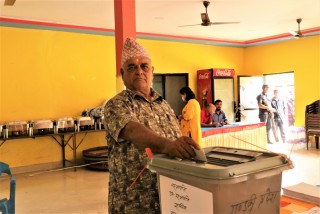 कांग्रेस महाधिवेशन : वालिङमा मतदान सुरु (फोटो फिचर)