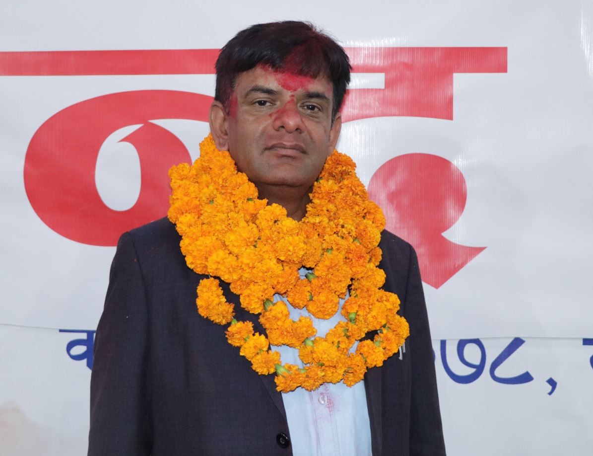 नेकपा एमाले वालिङ नगर कमिटीकोे अध्यक्षमा पौडेल निर्वाचित