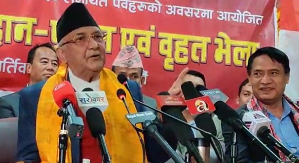 महाधिवेशन गर्न नसक्ने गरी कांग्रेस बुढो भयो : ओली