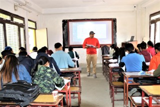 स्याङ्जामा राष्ट्रिय जनगणनाका लागि गणकलाई तालिम