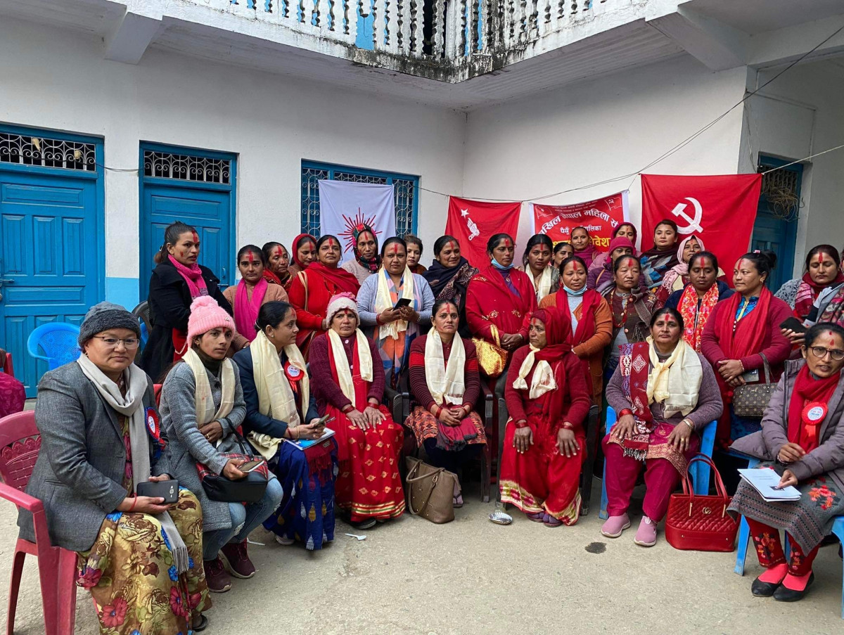 अखिल नेपाल महिला संघ पैयूँ गाउँपालिकाको अध्यक्षमा न्यौपाने