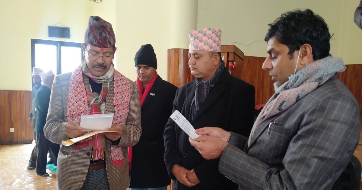 नेपाली काँग्रेस स्याङ्जा क्षेत्र नंं. २ तथा प्रदेश "क" को  पदस्थापन