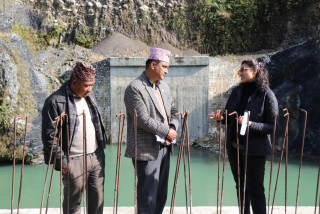 समयमै काम सम्पन्न गराउन पूर्व मन्त्री लम्साल करिडोर अनुगमनमा