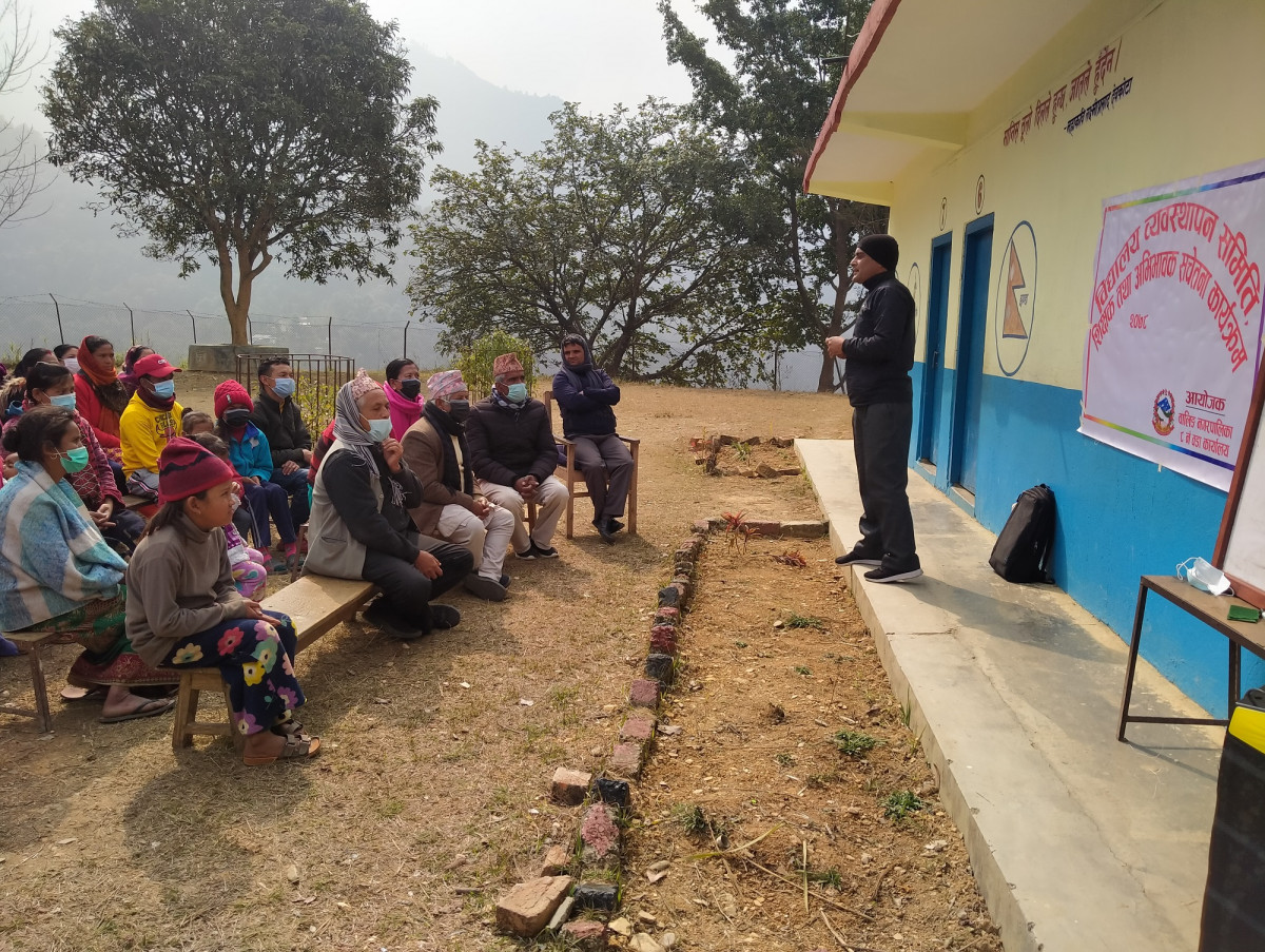 शैक्षिक गुणस्तर बृद्धि  गर्न  वालिङका विद्यालयमा सचेतना कार्यक्रम