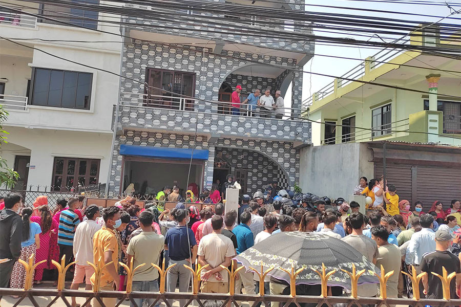 तिलोत्तमामा एक महिलाको शंकास्पद मृत्यु