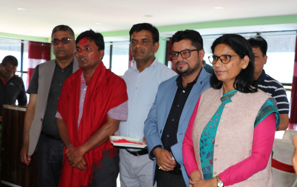 एमाले नगरकमिटि द्वारा आभार प्रकट