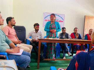 पैयूँ ५ मा निशुल्क डल तथा कुशन बनाउने तालिम सुरु