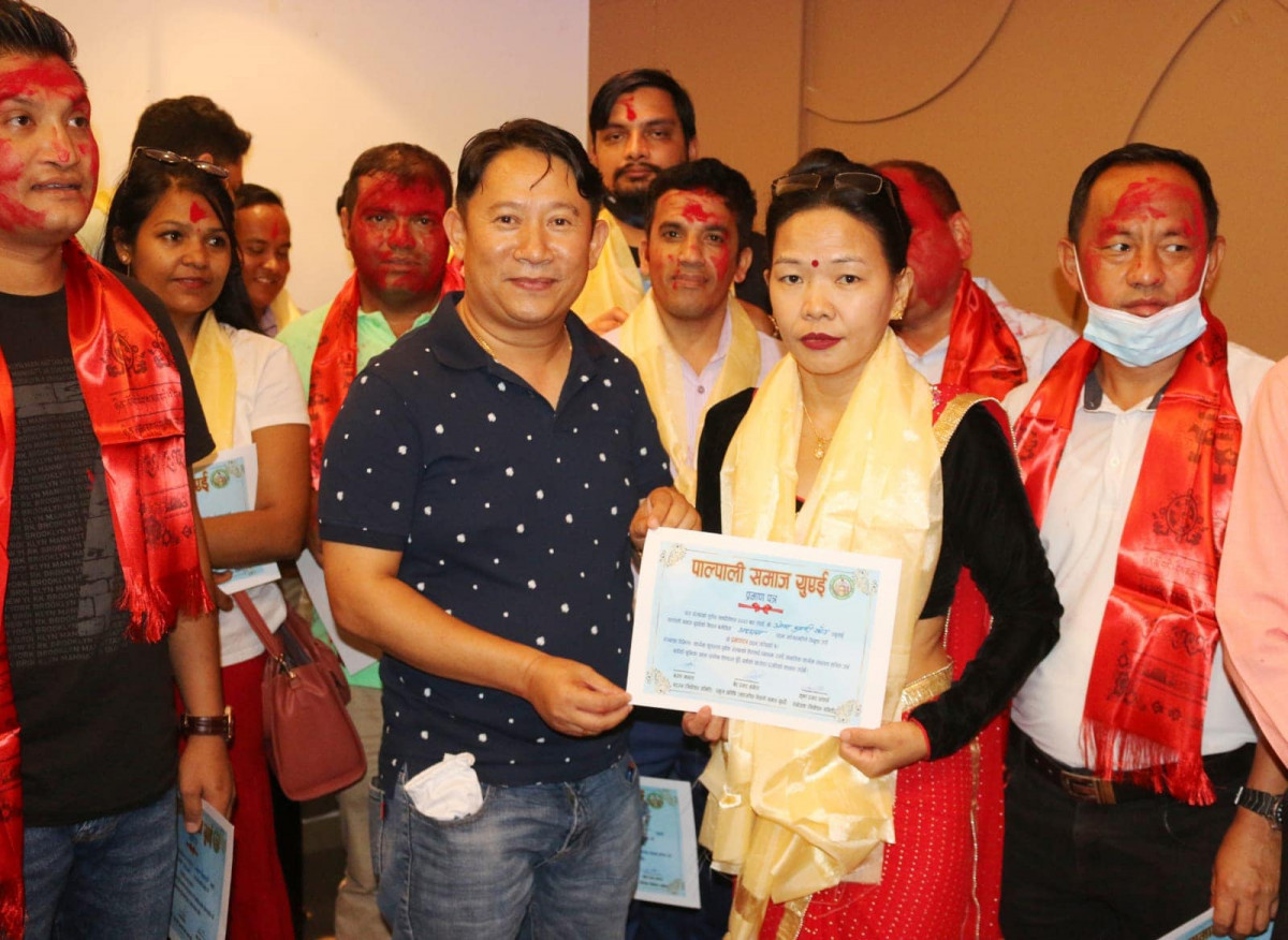 पल्पाली समाज युएईको अध्यक्षमा ओमकुमारी खाँण 