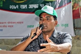 कृषिमा विविधिकरण नगरे कृषि उत्पादनमा परनिर्भरता बढ्दै जान्छ –नगरप्रमुख खाँण