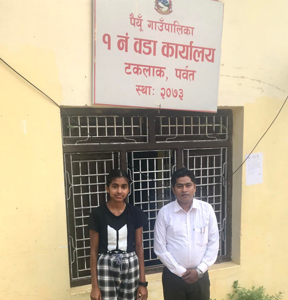 पैयूँ गाउँपालिका वडा नम्बर १ ले जेहेन्दार विद्यार्थीलाई निशुल्क पढाउने 