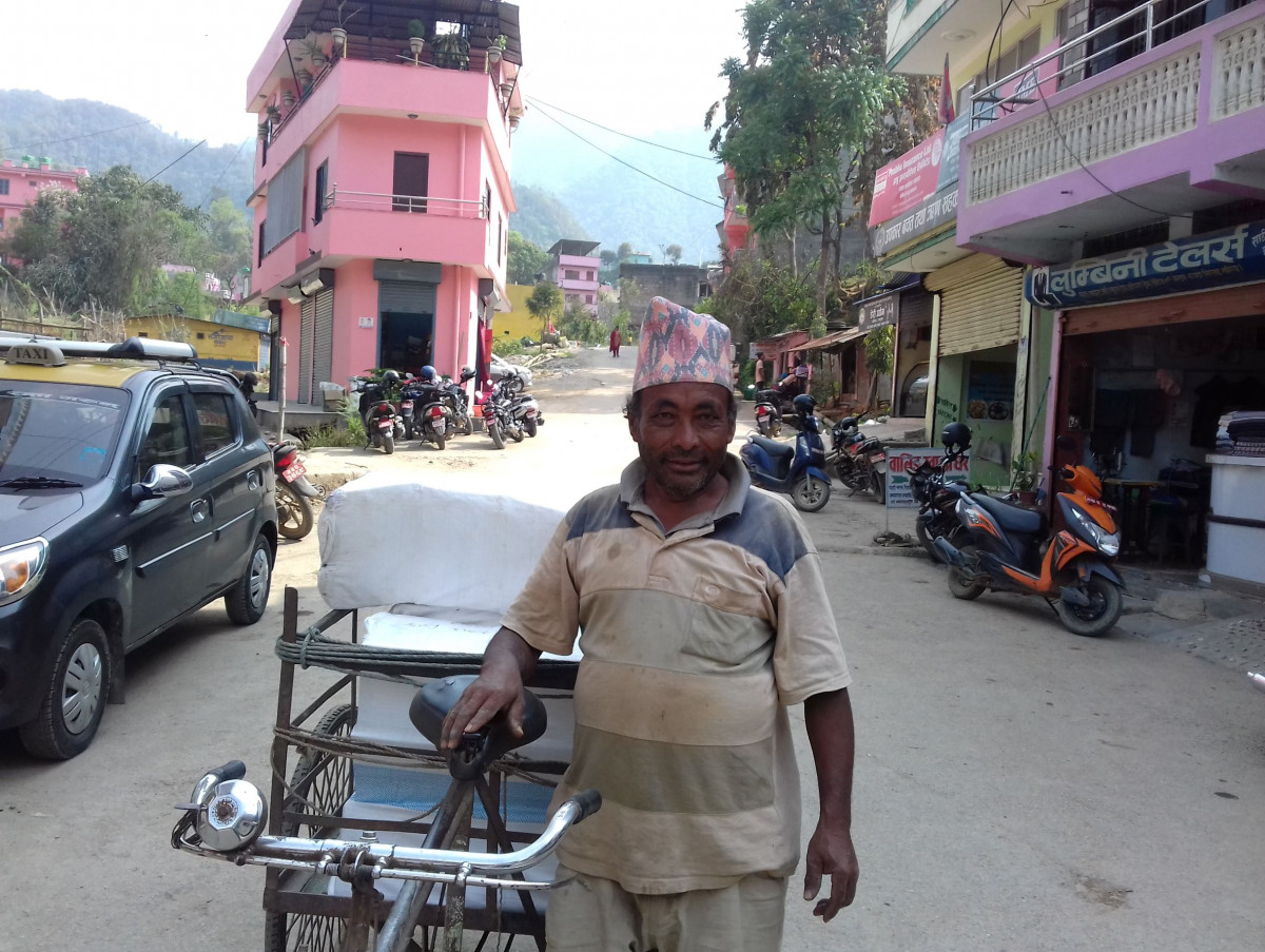 रिक्साको कमाई अमेरिकामा रमाई