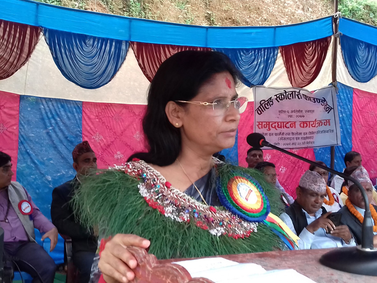 वालिङमा फार्मेसी सहितको प्राविधिक शिक्षाको अध्ययन सुरु