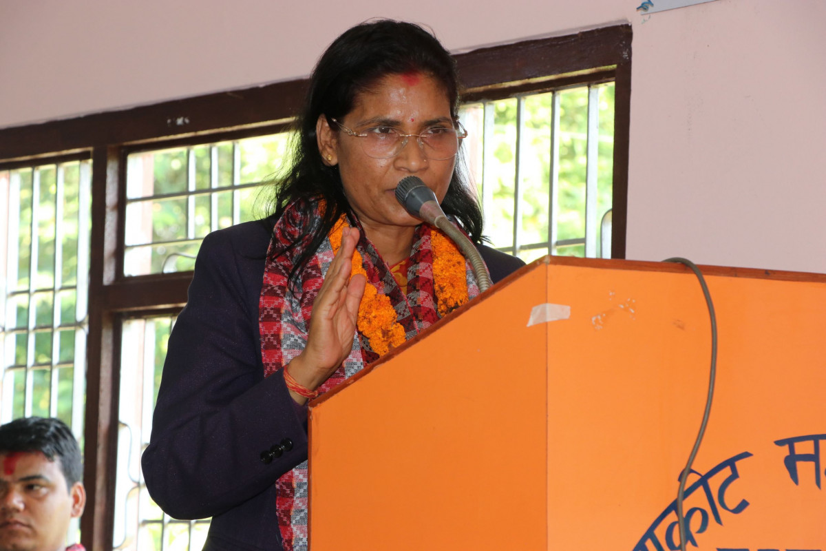 गाउँमा बजेट आउने बनाएको एमालेले हो—पूर्वमन्त्री अर्याल 