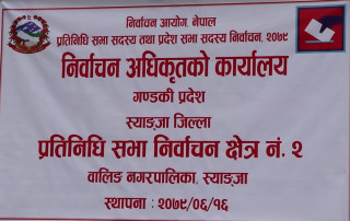 स्याङ्जामा ७ जनाको उम्मेदवारी फिर्ता