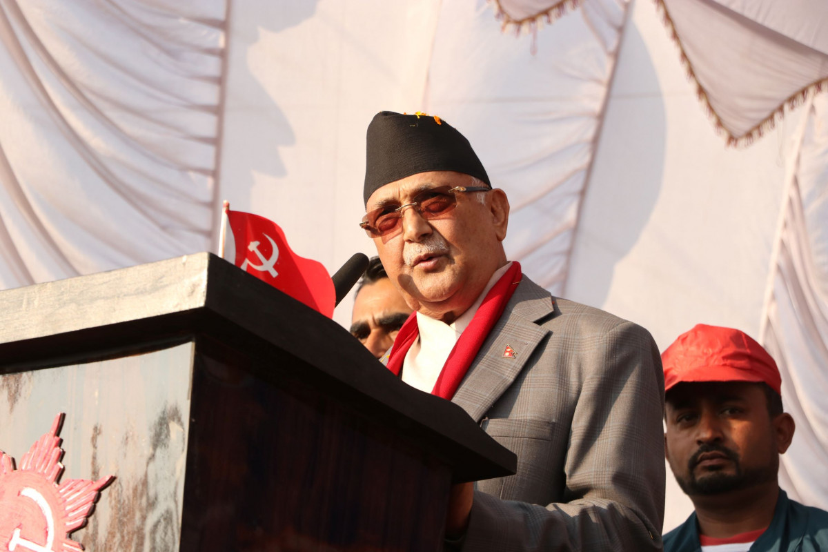 देशको हीतका निम्ति एमालेको सरकार चाहिएको छः अध्यक्ष ओली