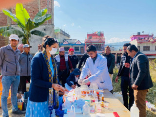 माटो दिवशको अवसरमा पैयूँमा माटो परिक्षण शिविर सम्पन्न