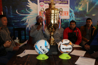 वालिङमा पहिलो वालिङ गोल्ड कप राष्ट्रिय फुटवल प्रतियोगिता हुने