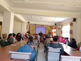 उद्यमीलाई प्रोत्साहन गर्दै  भीरकोट 
