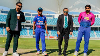 नेपालले यूएईलाई दियो २३० रनको लक्ष्य