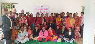 पैयूँ ४ मा निशुल्क डल तथा कुशन बनाउने तालिम सुरु