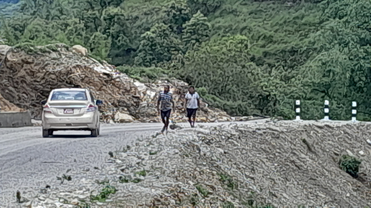 कालोपत्रे सडकले घेरिदै, हरिनासको मुहार फेरिदै