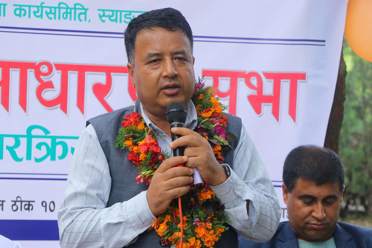 प्रेस चौतारी नेपाल स्याङजा शाखाको नवौं वार्षिक साधारण सभा सम्पन्न प्रविधिको सदुपयोग गरी पत्रकारिता गर्नुपर्ने :पूर्व मन्त्री बस्नेत