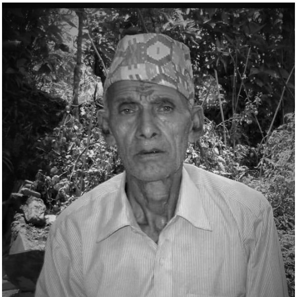 पत्रकार  अर्याललाई पितृशोक