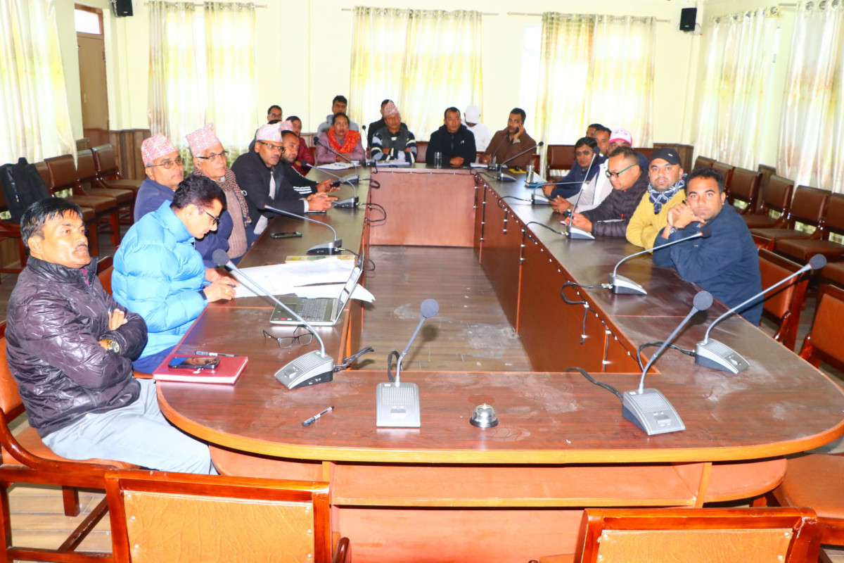 वालिङ नगरपालिकामा आइइइ प्रतिवेदन सार्वजनिक