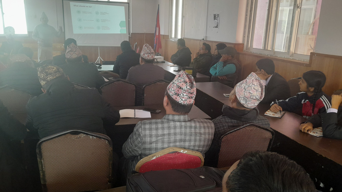 वालिङ नगरपालिकाको प्राथमिकताः  शिक्षाको विकास र रोजगारी
