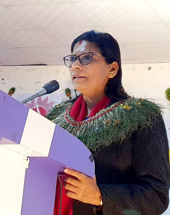 वालिङ महोत्सवको समापनमा प्रमुख आमन्त्रित व्यक्तित्व  पूर्व मन्त्री अर्याल