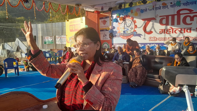 गाउँमा विकास पुगे पनि वस्ती खालिहुने क्रम रोकिएन—पूर्व मन्त्री अर्याल