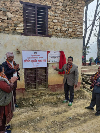 पैयूँ ४ सौरीकोटमा स्वास्थ्य इकाई स्थापना, स्थानीयवासी हर्षित