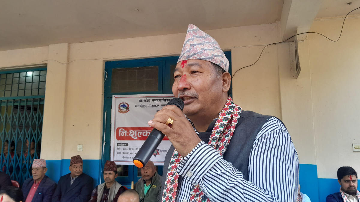 भीरकोटमा निःशुल्क स्वास्थ्य शिविर, ५ सय जना लाभान्वित