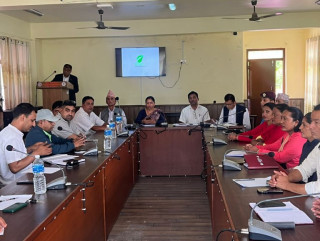 वालिङमा फोहरमैला व्यवस्थापन सम्बन्धी अन्तरक्रिया