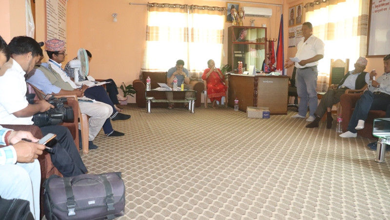 रामपुर नगरपालिकाद्वारा सुझाव संकलन