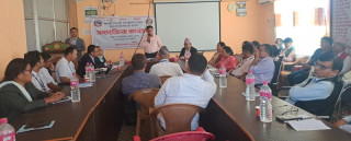 रामपुरमा भ्रष्टाचार नियन्त्रण तथा सुशासन प्रवर्द्धन सम्बन्धी स्थानीय तह स्तरीय अन्तरक्रिया 