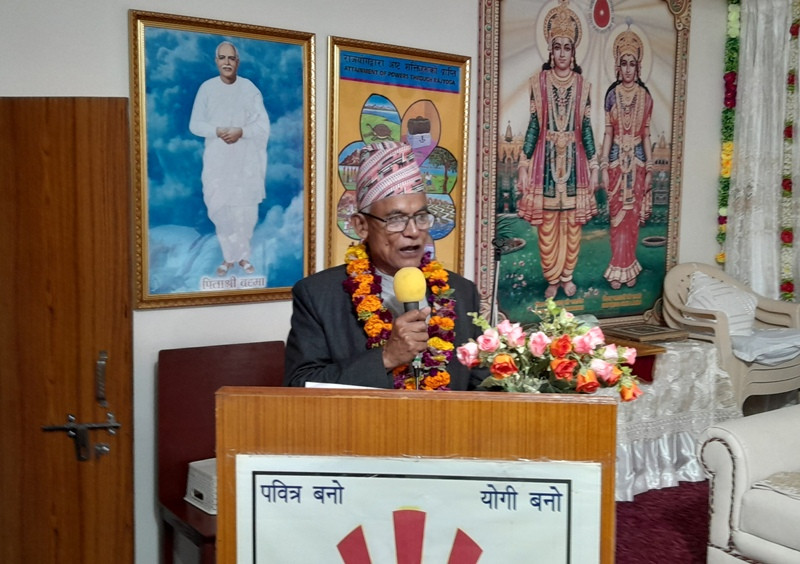ब्रह्माकुमारी ईश्वरीय विश्वविद्यालयद्वारा शुभकामना आदान प्रदान एवम् मिलन समारोह